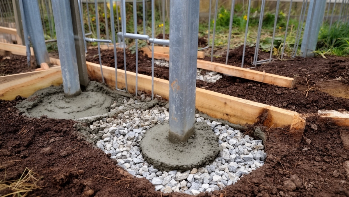 betonowanie słupków