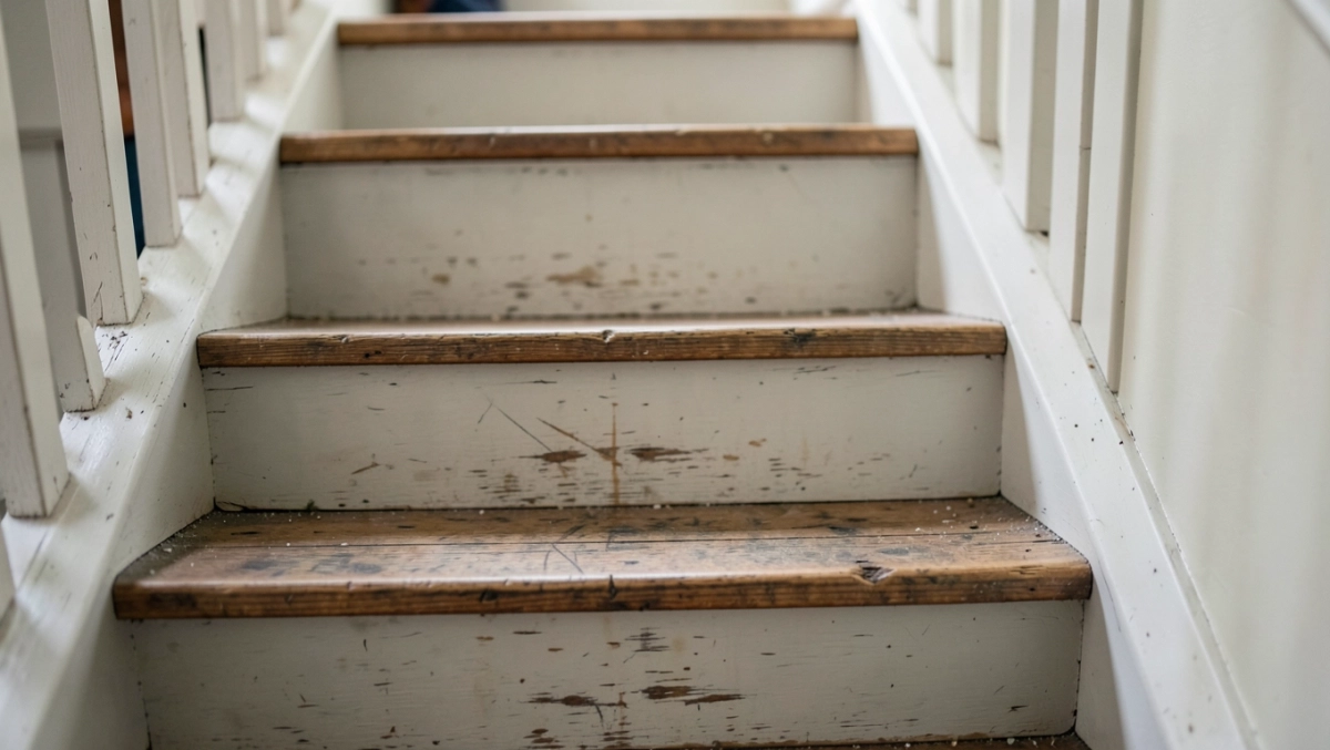 Czym pomalować schody drewniane