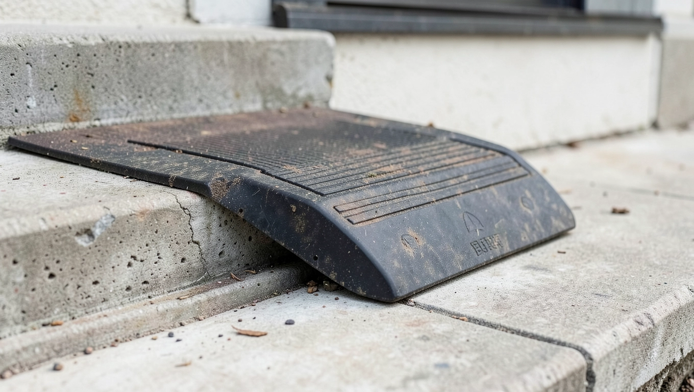 Gumowe rampy na schody – właściwości