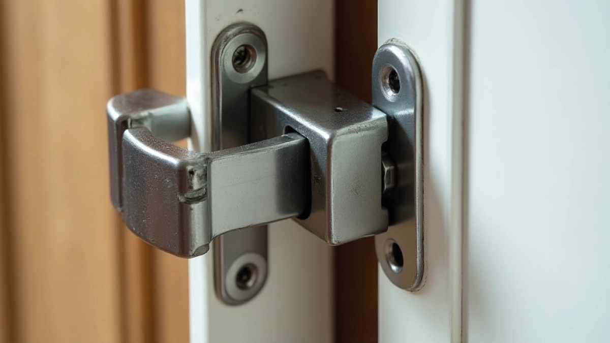 Jak zamontować zatrzask do drzwi balkonowych z ruchomym słupkiem