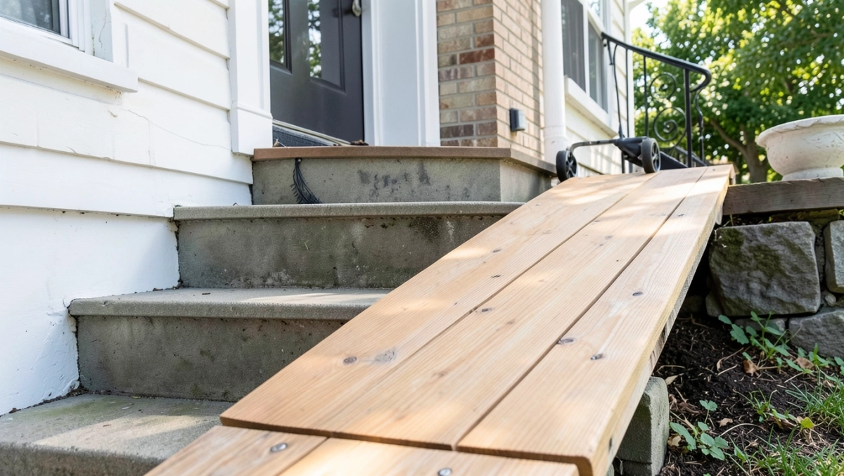 Jak zrobić podjazd na schody