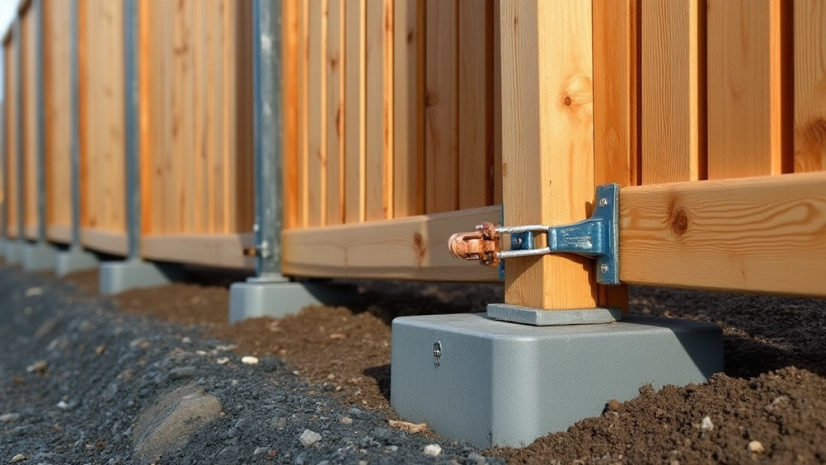 Jakie słupki do ogrodzenia panelowego