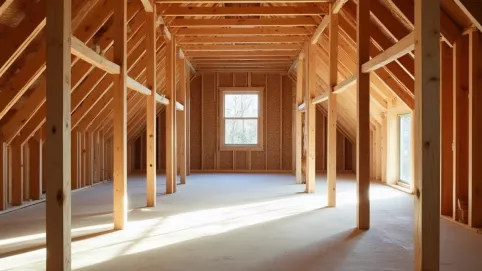 Co ile słupki w ścianie kolankowej