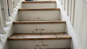 Czym pomalować schody drewniane