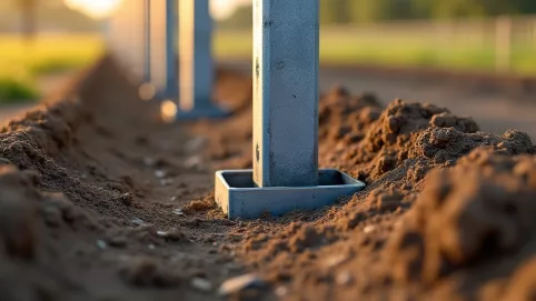 Jak zabezpieczyć słupki metalowe w ziemi