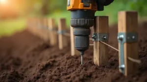 Jaka wiertnicą pod słupki ogrodzeniowe