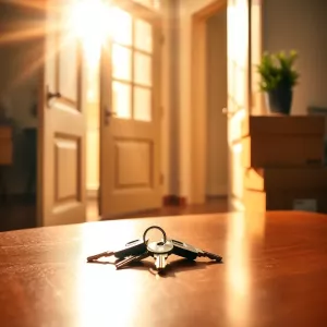 radość i odbiór mieszkania