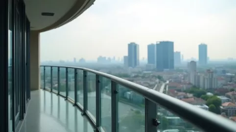 Wysokość poręczy na balkonie