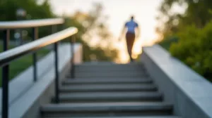 Wysokość poręczy na schodach zewnętrznych