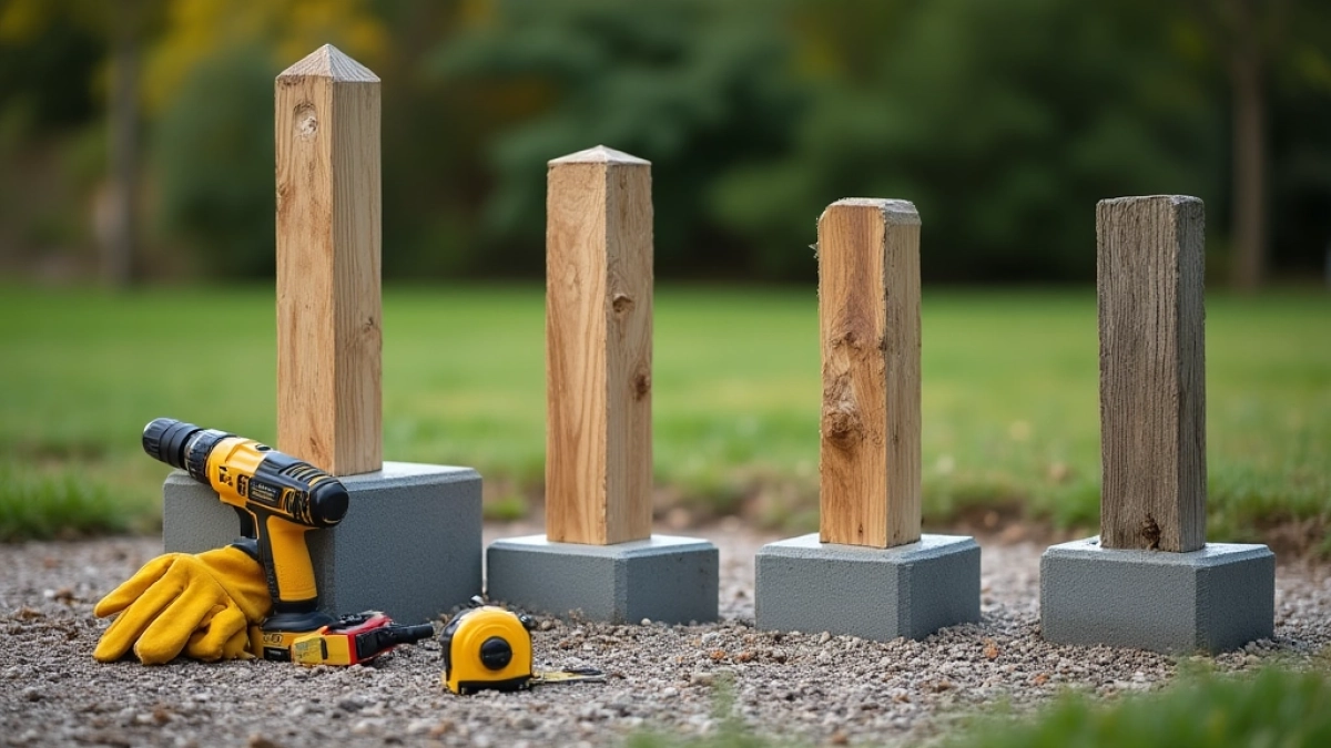 Wymiana słupków ogrodzeniowych