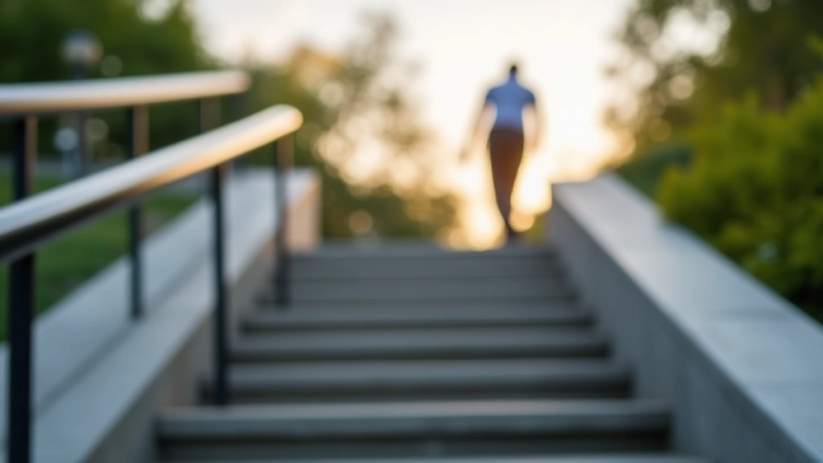 Wysokość poręczy na schodach zewnętrznych