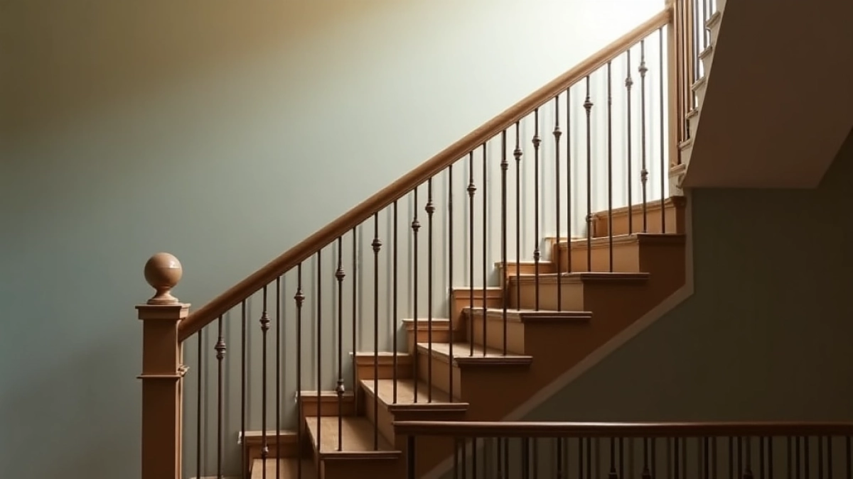 Wysokość poręczy na schodach